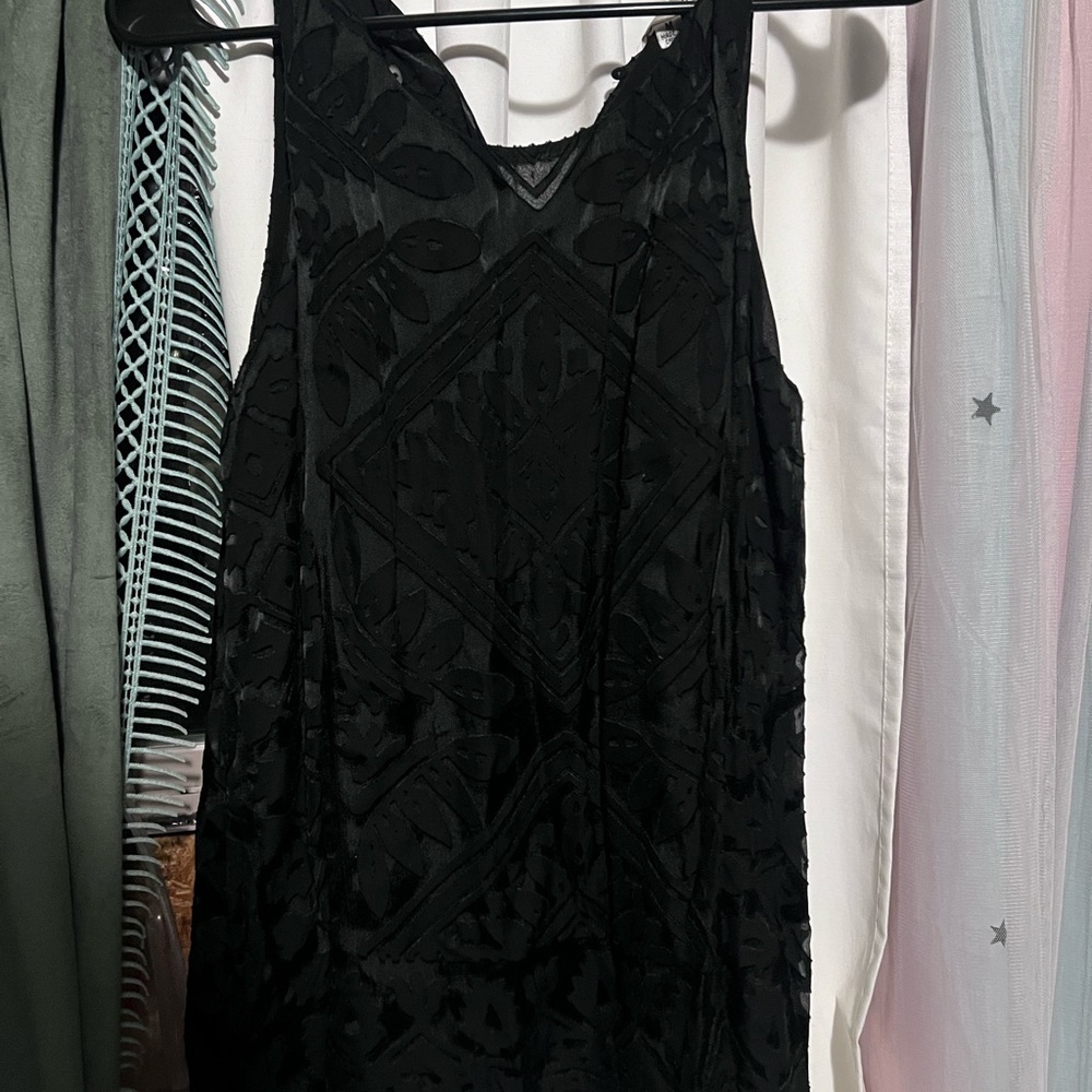 Elegant Black Sleeveless blouse max studio